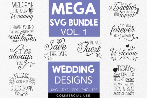 Download Wedding Designs SVG - Premium Resources